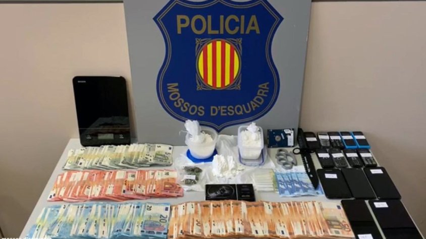 Els Mossos d'Esquadra detenen un matrimoni per distribuir cocaïna a Segur de Calafell i Cunit