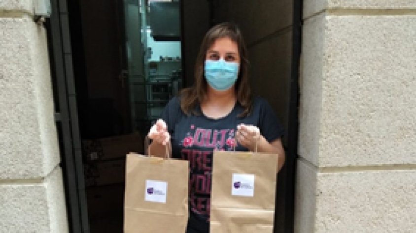 #LaCapitalACasa arriba a la Residència d'avis La Muntanyeta i la Llar Santa Anna