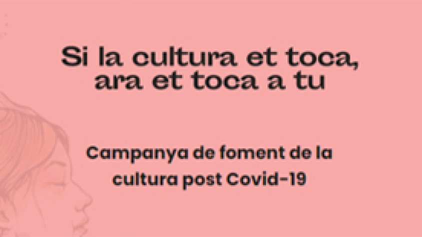 Una campanya anima els ciutadans a "tornar" a consumir cultura, difondre-la i fer-hi donacions