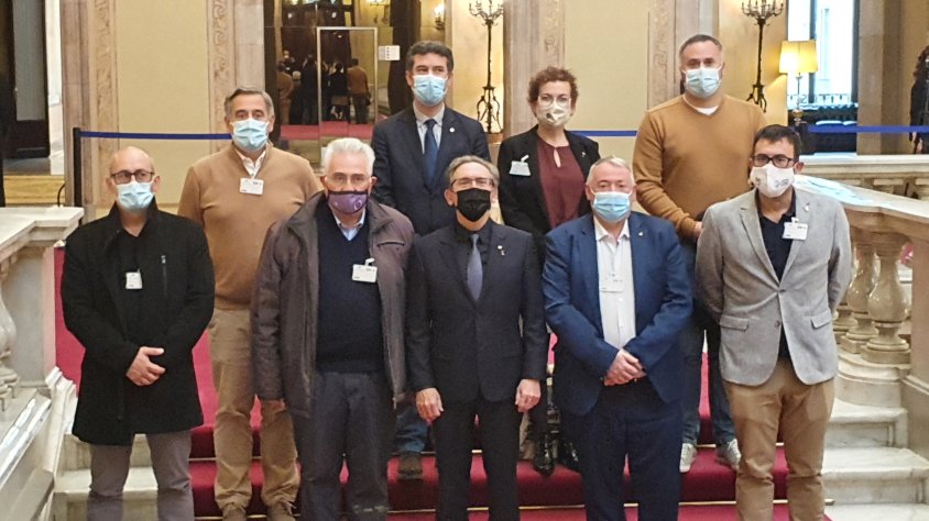 Els alcaldes del Baix Penedès arranquen el compromís del Conseller d'Economia per incloure la redacció del projecte d'ampliació de l'Hospital Comarcal als pressupostos