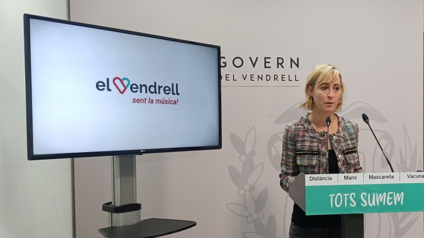 “El Vendrell sent la música” continuarà el 2022 apropant la cultura a tothom i millorant l’espai públic  