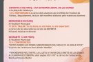 L'Arboç commemora el dia Internacional de la Dona amb diversos actes 
