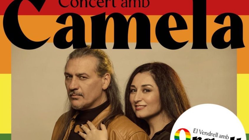 El proper divendres 1 de juliol, concert gratuït de Camela al Vendrell per celebrar el Dia de l’Orgull LGTIBQ+