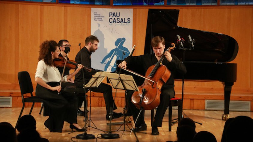 El concert d’un trio de cambra inaugura el 41è Festival Internacional de Música de Pau Casals al Vendrell