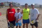 Xavi Gamero-Marc Baldinger al Open de Beach Tennis de Castelldefels