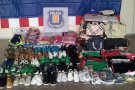 Els Mossos d’Esquadra comissen productes valorats en 85.000€ destinats al ‘top manta’ al Baix Penedès