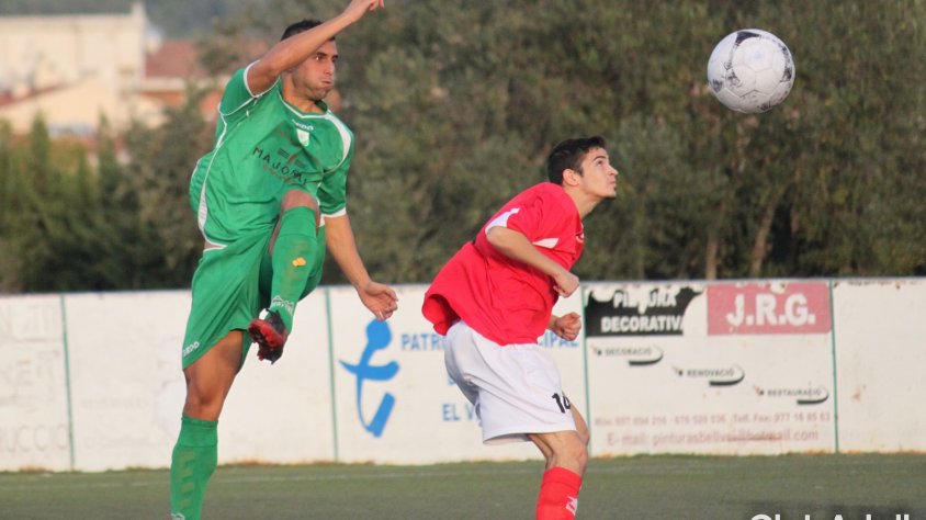 Imatge del partit davant del Cunit