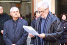 Concentració al Vendrell en contra de la Llei de reforma del món local de l'Estat