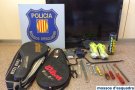 Els Mossos d’Esquadra detenen dos homes acusats de cometre  dotze robatoris amb força en domicilis del  Baix Penedès