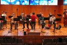 Enregistrament de sardanes de Garreta a l’Auditori Pau Casals