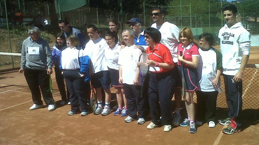 Participants acompanyats de Sergi Bruguera