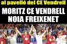 Dimarts 13 de maig, partit d'OK Lliga entre el Moritz CE Vendrell i el Noia Freixenet