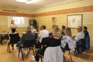 Unes trenta persones de més 60 anys van assistir a les xerrades d’alimentació saludable i activitat física