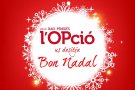 L’equip de l’Opció us desitja unes bones festes!