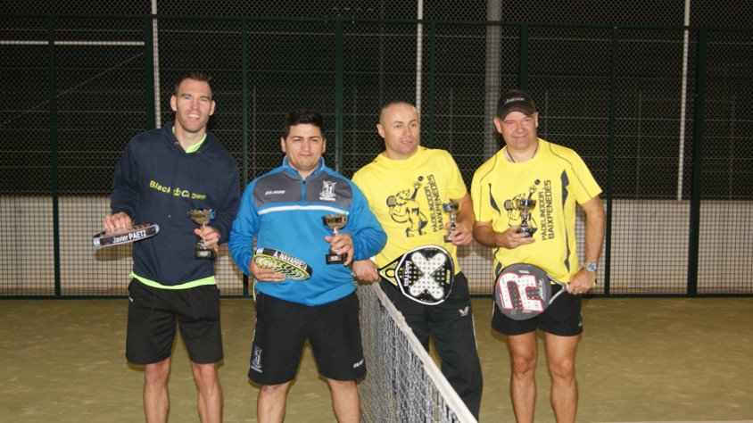 Dues parelles de la final masculina
