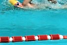 El vendrellenc Mario Millan al Campionat d'Espanya Màster de Natació de Pontevedra.