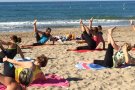 Classes de pilates a la platja 
