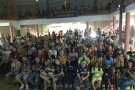 Celebració de la final de Champions a la Penya Blaugrana de Santa Oliva.