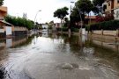 Noves inundacions a Coma-ruga per les pluges
