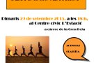 Conferència al Centre Cívic l'Estació