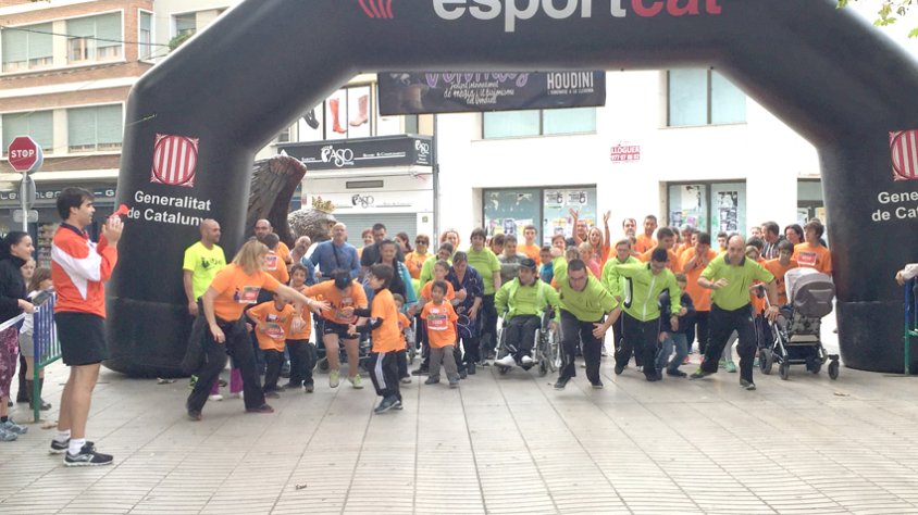 Una de les sortides de la Mitja Marató