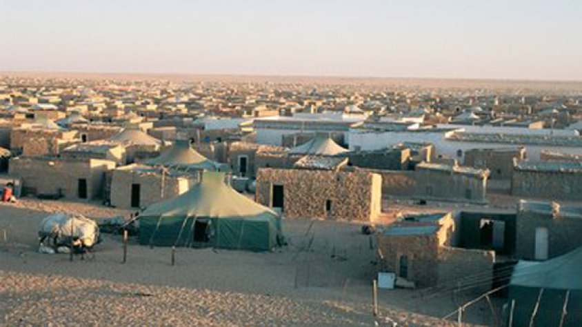 Imatge del campament de refugiats de Tindouf