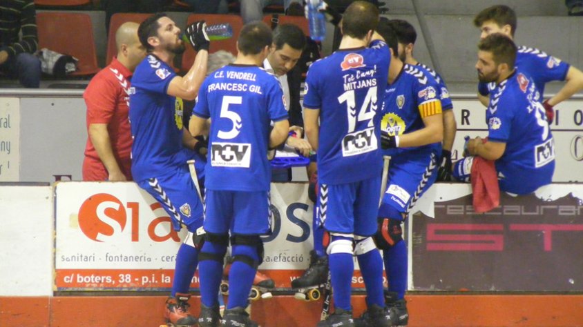 Un moment del partit