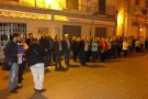 Minut de silenci a l’Arboç pels atemptats de París