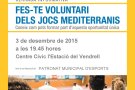 El Vendrell acull una nova xerrada informativa de voluntaris dels Jocs Mediterranis
