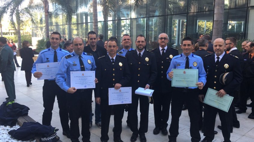 Foto de grup dels guardonats