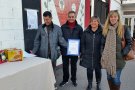 La secció de futbol del CE Vendrell recull 95 kg d'aliments