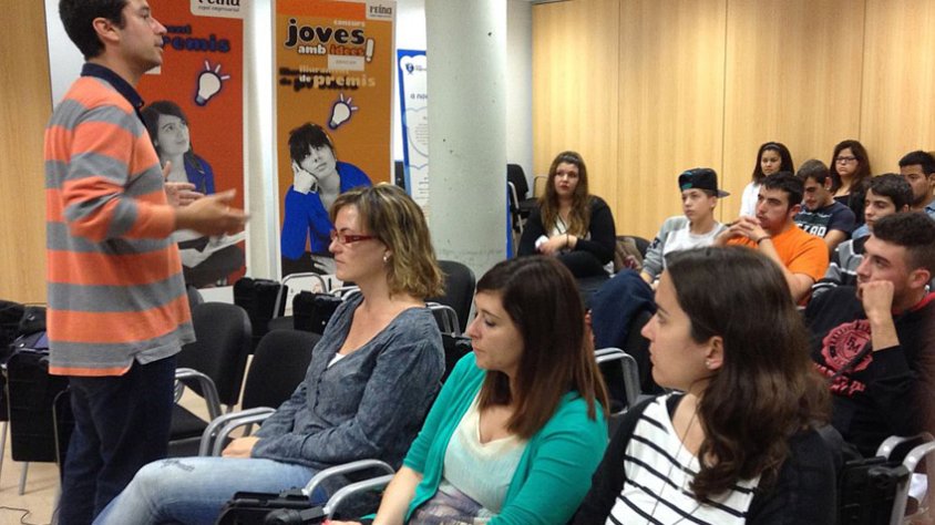 Cloenda de la darrera edició del programa "Joves per l'ocupació" (2014).