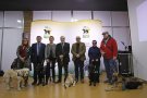 Els gossos guia de l’ONCE celebren 25 anys al costat dels ciutadans catalans