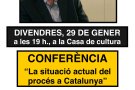 Conferència del Sr. Vicent Partal a Llorenç