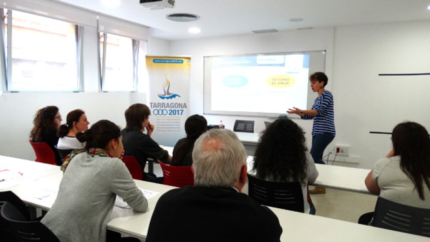 Jornades de formació de voluntaris dels Jocs Mediterranis.