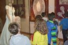 384 alumnes d’escoles del Baix Penedès visiten el Museu de Punta al Coixí i l’Escola de Puntaires de l’Arboç.