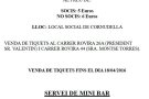 Esmorzar popular de l'Asociació de Veïns de Cornudella