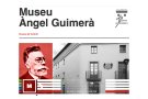 Ruta Àngel Guimerà, en motiu del 171è aniversari del naixement.