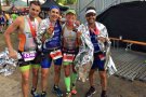 Podium d'Alessia Bertolino i brillant actuació de Dani Serrano, del club Tritatló Penedès Costa Daurada a l'ironman d'Àustria