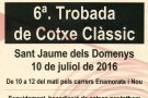 Arriba la 6à edició de la Trobada de cotxes clàssics