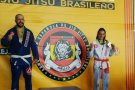 Antonio Doblas i Gloria Gavilán, plata i bronze al Campionat de Catalunya de Jiu-Jitsu Brasileny