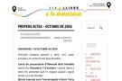 Agenda octubre 2016 ANC