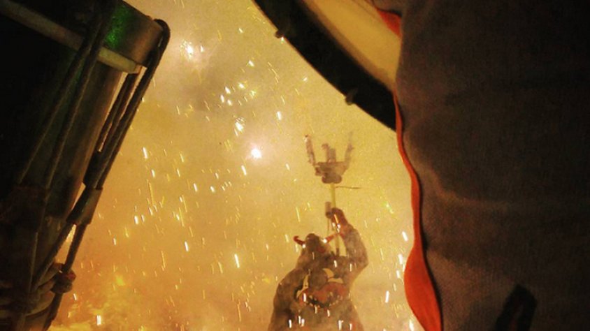 Fotografia guanyadora del premi a la millor fotografia de la Festa Major de l’Arboç 2016
