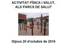 L'activitat física i la salut als parcs de salut