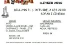 Actes de la Castanyada a Lletger