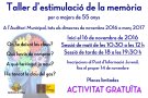 L’Ajuntament de l’Arboç organitza un taller d’estimulació de la memòria