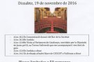 Visita al Parlament de Catalunya amb la Societat de Sant Jaume