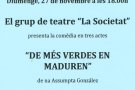 Teatre a la Societat de Sant Jaume