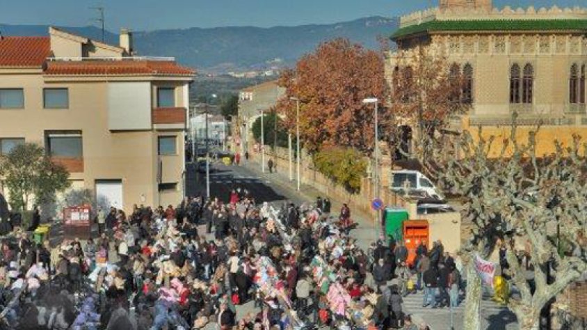 Les puntaires son les grans priotagonistes de la Fira de Santa Llúcia de l’Arboç