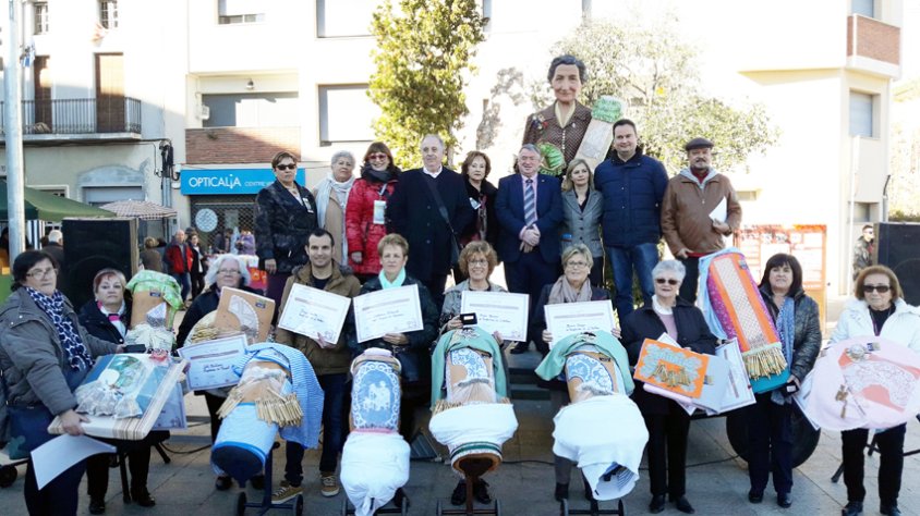 Quadre de guanyadors de la VI edició del Concurs Nacional de Punta al Coixí de Catalunya